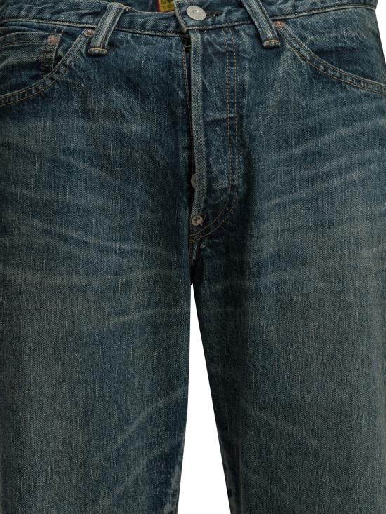 26FW 휴먼메이드 데님 팬츠 HM32PT002INDIGO Blue - HUMANMADE