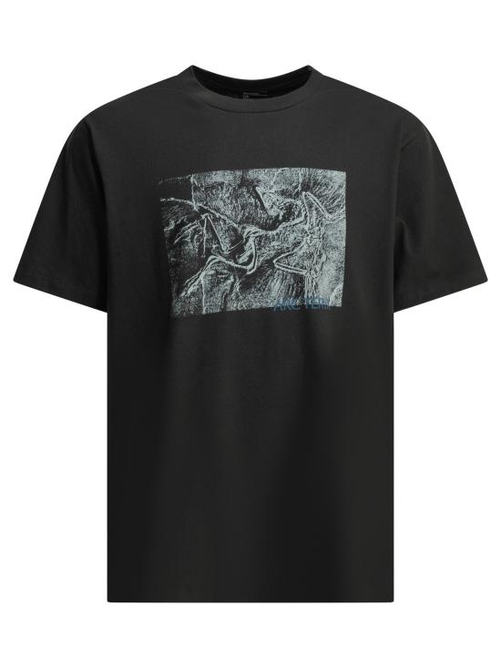 26FW 아크테릭스 크래그 코튼 리소그라피카 SS 티셔츠 X000009926KRAGG CRN LOGOBLACK