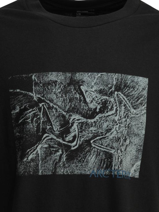 26FW 아크테릭스 크래그 코튼 리소그라피카 SS 티셔츠 X000009926KRAGG CRN LOGOBLACK - ARC`TERYX