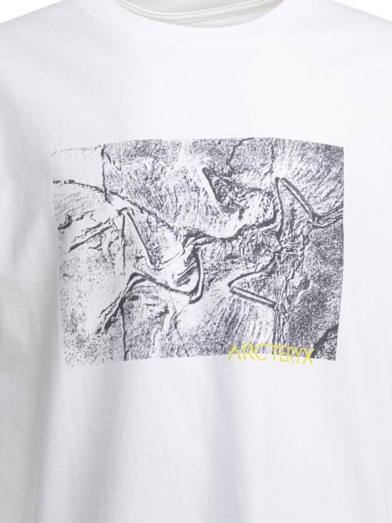 26FW 아크테릭스 크래그 코튼 리소그라피카 SS 티셔츠 X000009926KRAGG CRN LOGOWHITE LIGHT R - ARC`TERYX