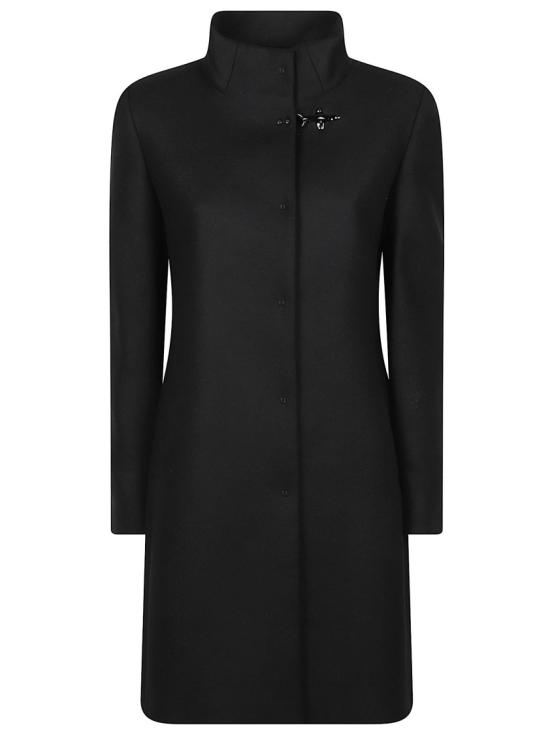 26FW 페이 코트 NAW50533020YMV Black