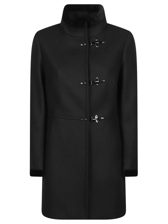26FW 페이 코트 NAW50534000YMV Black