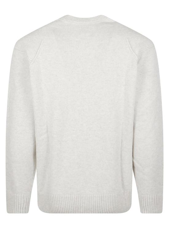 26FW 씨피 컴퍼니 니트웨어 21CMKN707A 110149A White - C.P. COMPANY