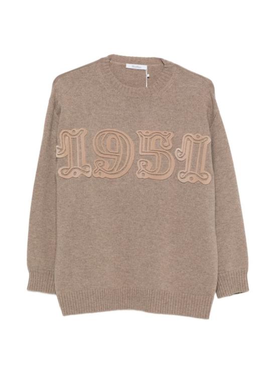 26FW 막스마라 바드 울 캐시미어 니트 바드 울 캐시미어 니트 2621366122MXMFIDO1015 Brown