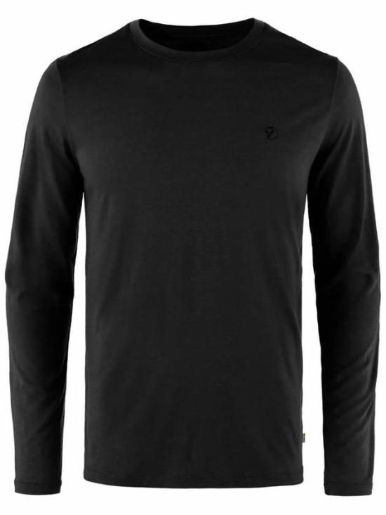 26FW 피엘라벤 아비스코 울 롱 슬리브 티셔츠 87194 BLACK DOM