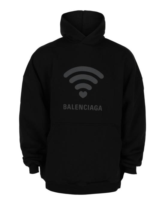  발렌시아가 탑 739024 TQVK3 1576 01031 1 Black