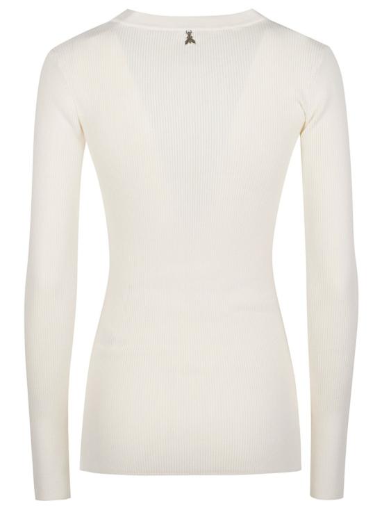 26FW 파트리지아페페 니트웨어 8K0416KK003 White - PATRIZIA PEPE