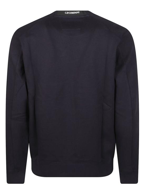 26FW 씨피 컴퍼니 다이애그널 레이즈드 플리스 스웨트셔츠 RCCMSS713A 005086W Black - C.P. COMPANY