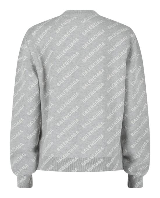  발렌시아가 니트웨어 704428 T3233 1461 00082 L Grey - BALENCIAGA