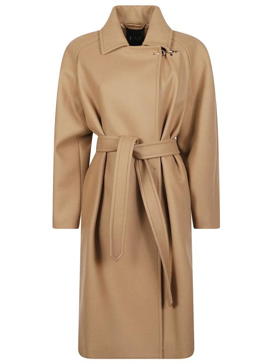 26FW 페이 코트 NAW54533760YMV Brown