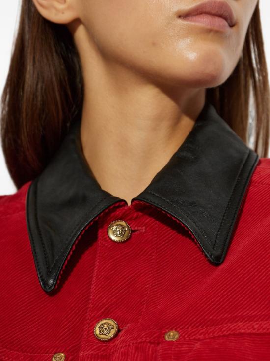26FW 베르사체 자켓 1026765 1A191671DA80 RED - VERSACE