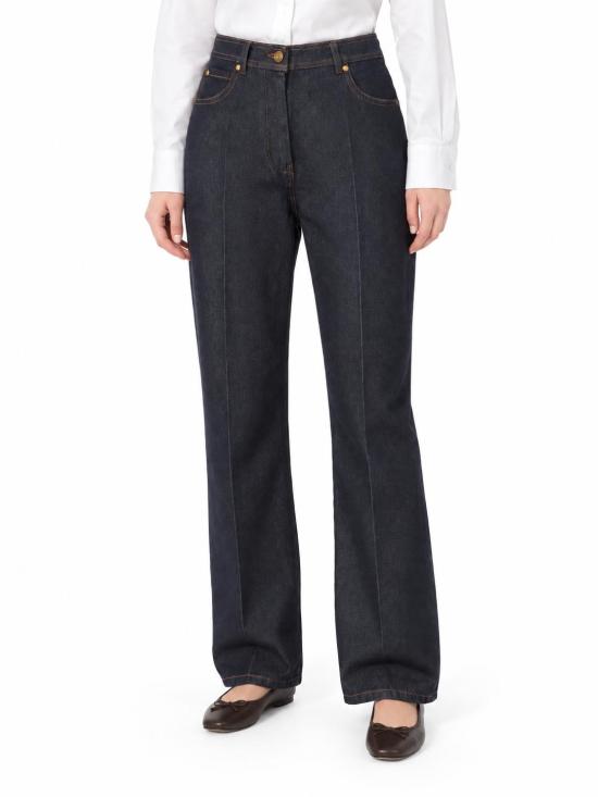 26FW 막스마라 스트레이트 팬츠 2621136042MXMABBONO 001 BLU NOTTE - MAX MARA