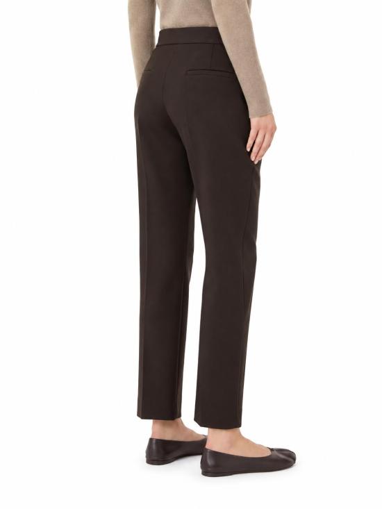 26FW 막스마라 스트레이트 팬츠 2621136112MXMACINO 025 MARRONE SCURO - MAX MARA