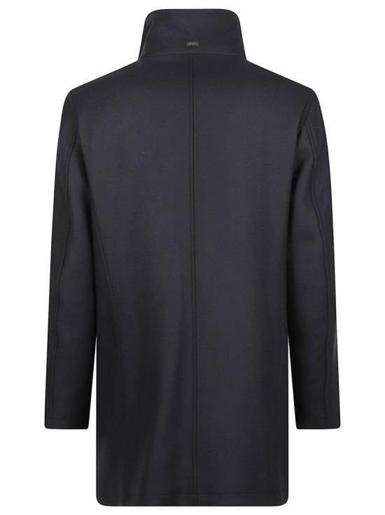 26FW 에르노 에코 울 라이트 포 퍼 코트 CA000214U 33344 Black - HERNO