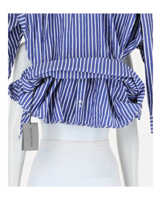 발렌시아가 탑 694648 TMM23 4640 40043 2 Blue - BALENCIAGA