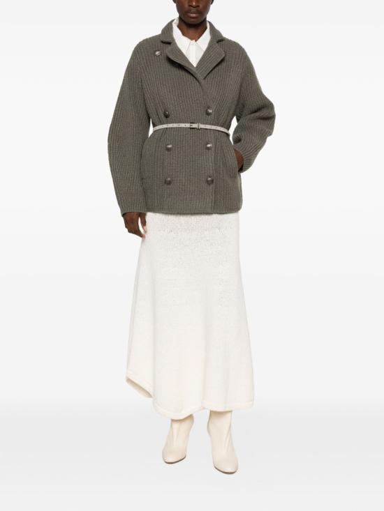 26FW 브루넬로 쿠치넬리 가디건 M52538526 C9986 GREEN - BRUNELLO CUCINELLI