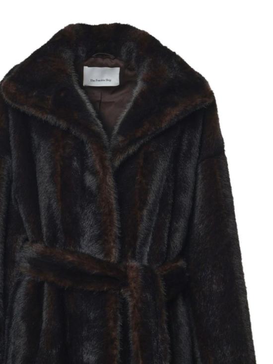 26FW 더프랭키샵 자켓 COFS22706201DARK BROWN Black - THE FRANKIE SHOP