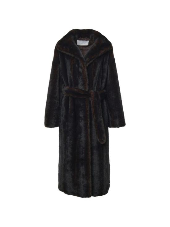 26FW 더프랭키샵 자켓 COFS22706201DARK BROWN Black