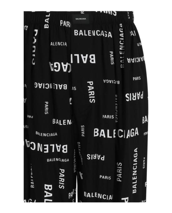  발렌시아가 팬츠 658883 TPLB4 1070 00008 50 Black - BALENCIAGA