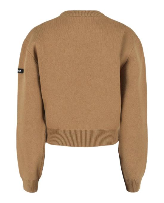 발렌시아가 니트웨어 769297 T1675 9966 20181 L Brown - BALENCIAGA