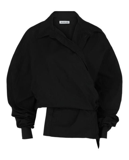  발렌시아가 탑 704458 TYB18 1000 00002 36 Black