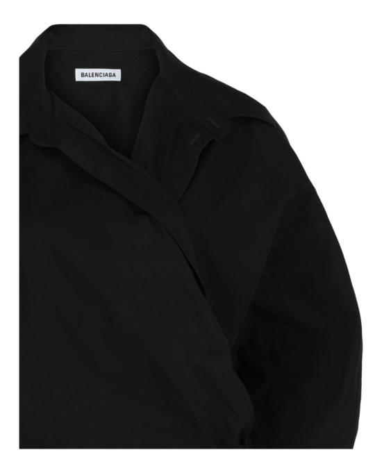  발렌시아가 탑 704458 TYB18 1000 00002 36 Black - BALENCIAGA