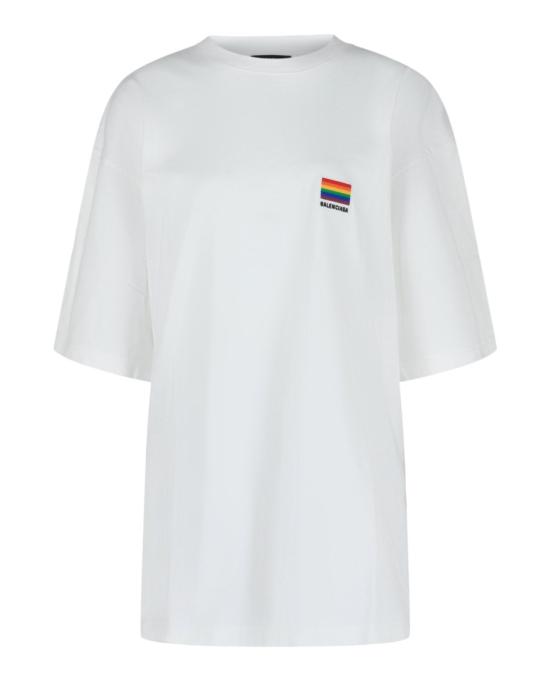  발렌시아가 탑 651795 TLVE5 9040 10022 L White