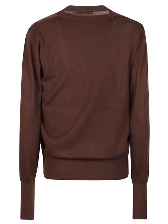 26FW 파트리지아페페 니트웨어 8K0426KM36 Brown - PATRIZIA PEPE