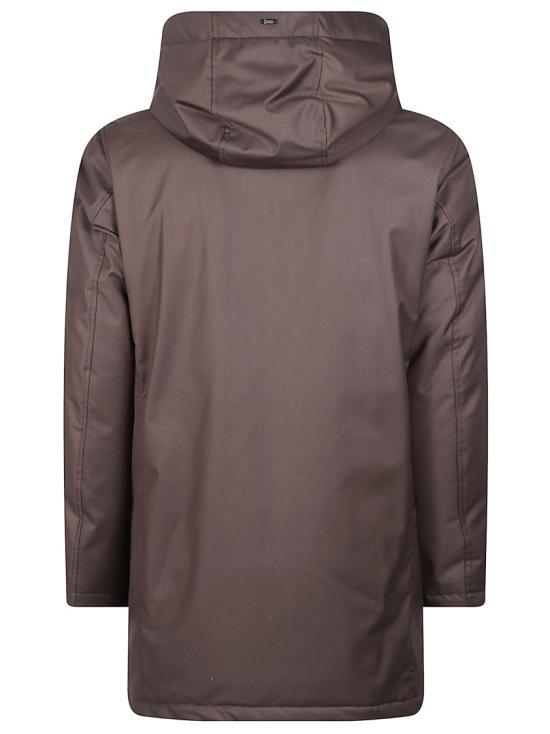 26FW 에르노 후드 다운 자켓 PI001155U 12638 Brown - HERNO