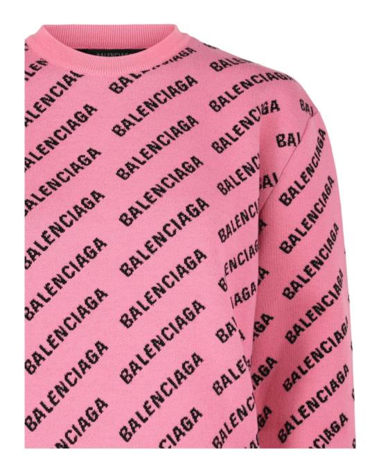  발렌시아가 니트웨어 704428 T3233 5231 60082 L Pink - BALENCIAGA