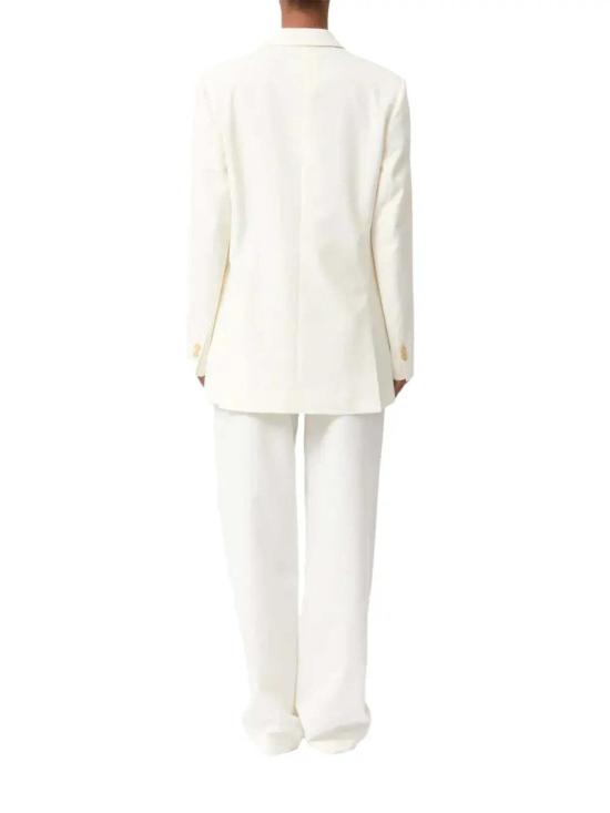 26SS MM6 메종마르지엘라 수트 자켓 Mm6 메종 마르지엘라 더블 브레스티드 블레이저 - MM6 MAISON MARGIELA