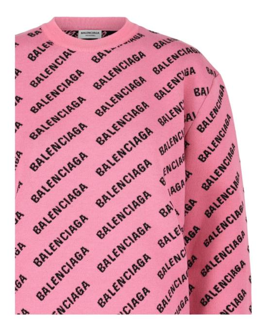 발렌시아가 니트웨어 704421 T3233 5231 60082 L Pink - BALENCIAGA