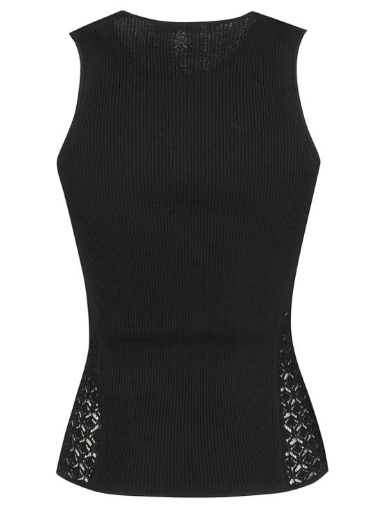 26FW 파트리지아페페 탑 8K0381KK014 Black - PATRIZIA PEPE