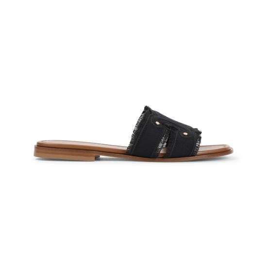26FW 셀린느 마리나 뮬 캔버스 362675476 38NO BLACK