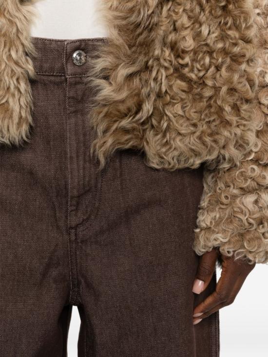 26FW 스포트막스 데님 2622186042SPXBEATI001 Brown - SPORTMAX