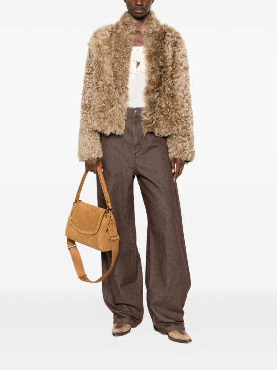 26FW 스포트막스 데님 2622186042SPXBEATI001 Brown - SPORTMAX