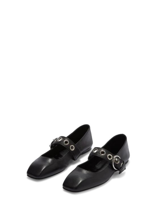 26SS 에이드 플랫 슈즈 A11FLRKLS08FL159SS25800007 Black - AEYDE