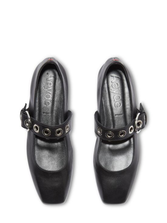 26SS 에이드 플랫 슈즈 A11FLRKLS08FL159SS25800007 Black - AEYDE