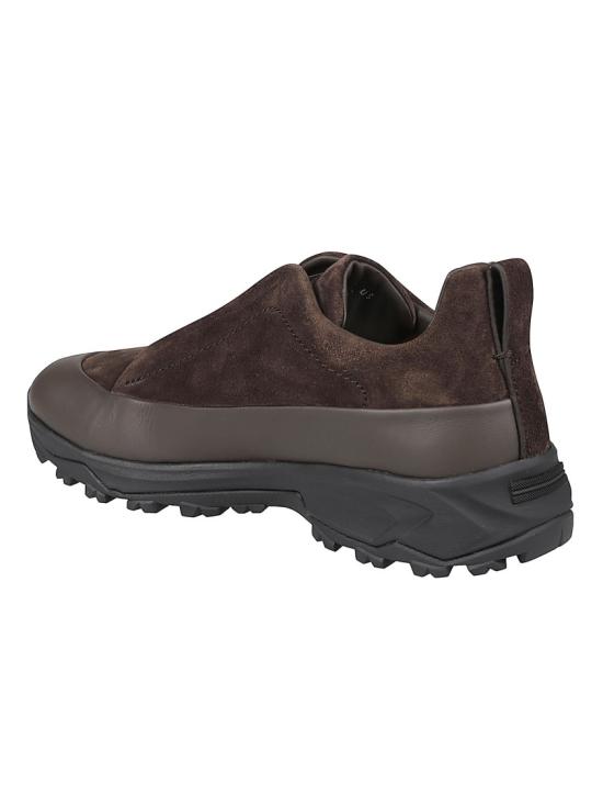 26FW 에르메네질도제냐 스니커즈 LHNEL S7008Z Brown - ERMENEGILDO ZEGNA