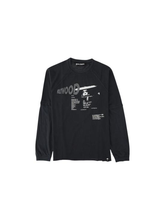26FW 팜앤젤스 긴팔 티셔츠 PAMAB003JR002 Black