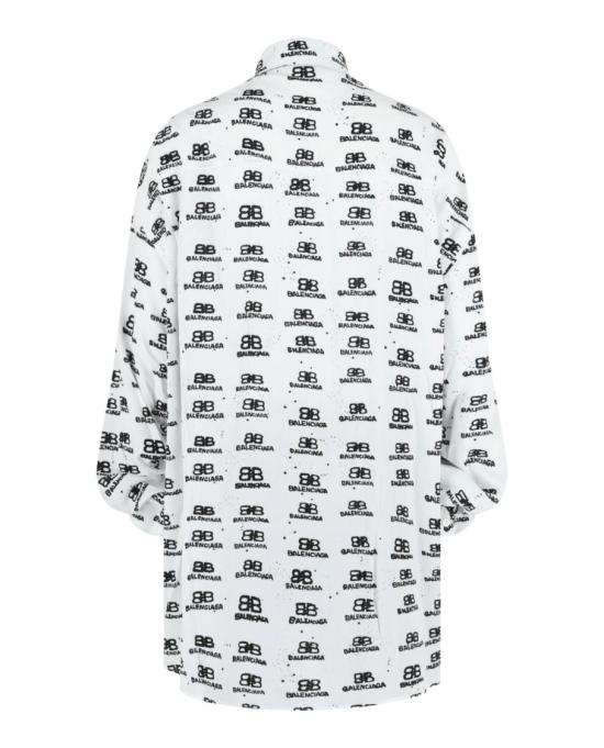  발렌시아가 셔츠 733755 TNL88 9040 10022 4 White - BALENCIAGA