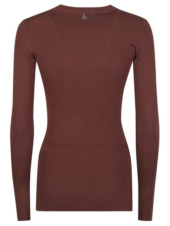 26FW 파트리지아페페 니트웨어 8K0416KK003 Brown - PATRIZIA PEPE