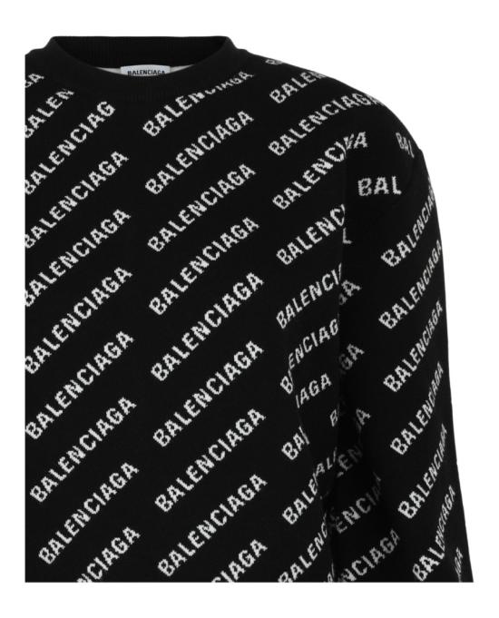  발렌시아가 니트웨어 694255T 3233 1070 00002 L Black - BALENCIAGA
