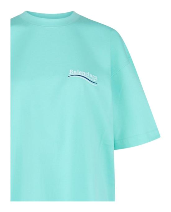  발렌시아가 탑 641655 TKVJ1 3461 10526 S Blue - BALENCIAGA