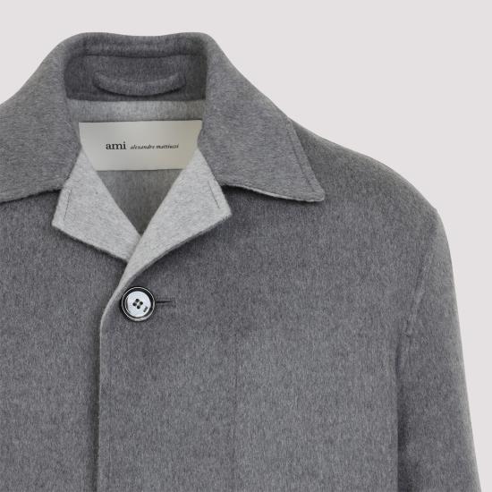 26FW 아미 코트 UCO471 WV0217 A226 CARBONE GREY - AMI