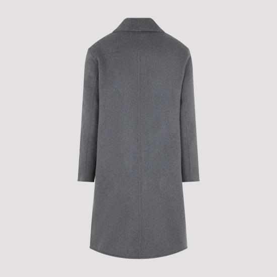 26FW 아미 코트 UCO471 WV0217 A226 CARBONE GREY - AMI