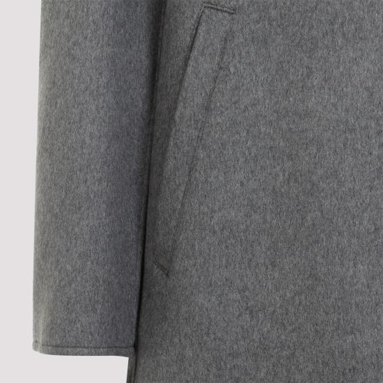 26FW 아미 코트 UCO471 WV0217 A226 CARBONE GREY - AMI