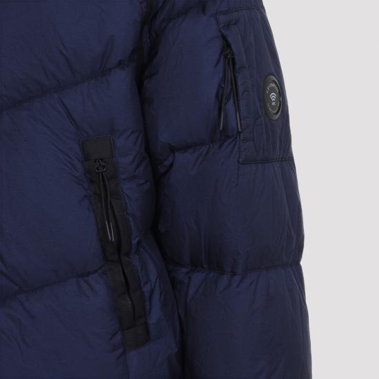 26FW 씨피 컴퍼니 숏패딩 21CMOW210A 110655G 880 PEACOAT - C.P. COMPANY