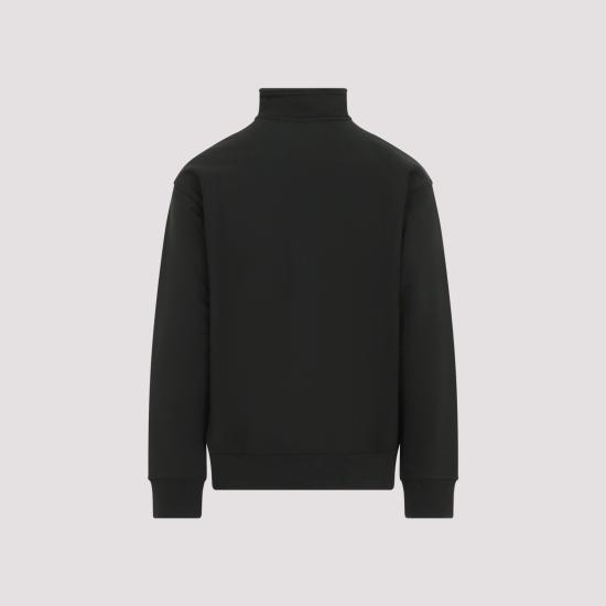 26FW 칼하트 WIP 하프 집 아메리칸 스크립트 스웨트셔츠 I0270143T6XX RAVEN - CARHARTT WIP