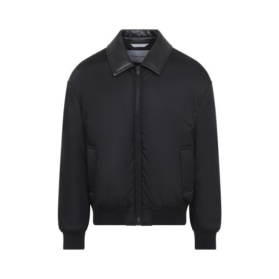 26FW 발렌시아가 코쿤 보머 재킷 A009J9 TUO21 1000 BLACK - BALENCIAGA